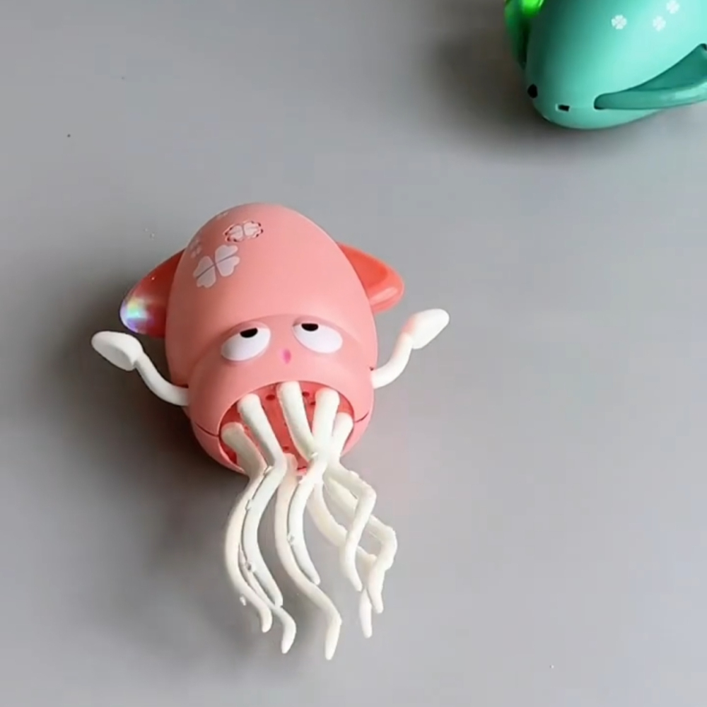 跳舞魷魚玩具兒童電動感應烏賊自動避障八爪魚解壓神器兒童節禮物