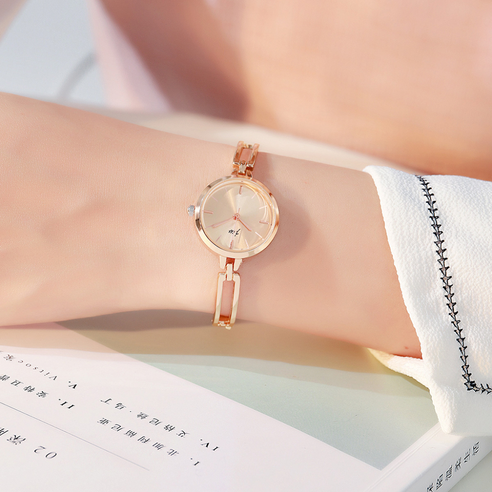 「拾憶」韓版文藝ins風中學生白領女鍊錶女錶潮流時尚手鍊錶