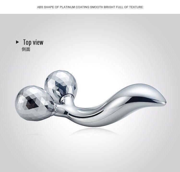 瘦臉儀按摩器手動3D滾輪按摩儀塑形提拉美容瘦臉